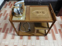茶桌家用小茶臺客廳茶室實(shí)木移動(dòng)帶輪茶幾茶車(chē)陽(yáng)臺燒水泡茶小桌子燒水壺茶具一體套裝 茶色茶藝茶車(chē)+全自動(dòng)電器+哥窯茶具套裝 曬單實(shí)拍圖