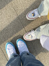 匡威（Converse）帆布鞋男鞋女鞋秋冬季新款常青款學(xué)生情侶款高幫運(yùn)動(dòng)鞋休閑鞋板鞋 568805C 冰淇淋白藍(lán) 37.5 曬單實(shí)拍圖