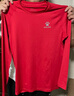 卡爾美（KELME）運動(dòng)緊身衣男秋季長(cháng)袖打底衫透氣籃球足球彈力訓練健身服 紅色3891113(LOGO在左胸) M/170 曬單實(shí)拍圖