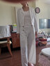 牽黛秋季西服套裝女2022新款春秋氣質(zhì)減齡職業(yè)裝小西裝套裝女士小香風(fēng)洋氣時(shí)尚短款西裝兩件 白色 L 曬單實(shí)拍圖