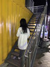 嬌茹妮 美式潮vintage純棉短袖t恤女夏寬松ins原宿風(fēng)高街chic港味半袖上衣 潮 白色 L 曬單實(shí)拍圖