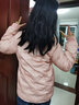 Hello Kitty凱蒂貓羽絨內膽兒童羽絨服女童學生外穿輕薄寶寶內穿加厚白鴨絨 粉色櫻桃 513281 160cm 曬單實拍圖