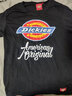 dickies【經(jīng)典款】短袖 情侶款印花短袖t恤 DK007386 黑色 L 曬單實(shí)拍圖