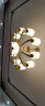 星光耀程 包安装广东中山灯具大气新中式吊灯客厅灯全屋套餐复式楼梯吊灯 10配送三色led灯泡 实拍图