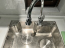 箭牌（ARROW）  厨房304不锈钢水槽拉丝洗菜盆洗碗盆洗手盆水池单槽套装配龙头 大下水单槽 70×48CM 含抽拉龙头 水槽 实拍图