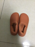 安尚芬【防水保暖 加厚毛絨】棉拖鞋女秋冬季新款家居室內(nèi)防滑棉鞋男款 黑色【小熊】 38-39適合37-38 曬單實(shí)拍圖