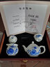 長(zhǎng)物居 功夫茶具套裝景德鎮(zhèn)吳艷青名家手繪青花瓷品茗杯套裝茶具泡茶杯 花香鳥語(yǔ) 曬單實(shí)拍圖