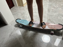 ZBOARDS 木毒長(cháng)板女子初學(xué)者舞板代步全能板平花入門(mén)滑板長(cháng)板專(zhuān)業(yè)級滑板 113cm 千夏  藍橋 白輪 曬單實(shí)拍圖