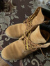 添柏嵐（Timberland）踢不爛大黃靴男戶(hù)外休閑經(jīng)典牛皮防水馬丁靴 10061 小麥色 7H/41 曬單實(shí)拍圖