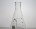比克曼生物 蜀牛錐形瓶廣口三角燒瓶250ml實(shí)驗室直口三角瓶大B口加厚玻璃耐高溫燒杯 【廣口/喇叭口】300ml 曬單實(shí)拍圖