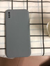 品托（Pintop）適用蘋果X手機殼iPhoneXSmax液態(tài)硅膠保護套XR全包防摔軟殼男女純色簡約 蘋果x【石墨灰】 魔方液態(tài)硅膠殼(+鋼化膜) 曬單實拍圖