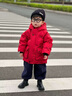齊齊熊（ciciibear）[520G一體絨]寶寶褲子棉褲冬季男童衛(wèi)褲加絨運(yùn)動(dòng)褲兒童保暖 普魯士藍(lán)【冬款】 90 曬單實(shí)拍圖