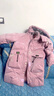 G.DUCKKIDS兒童羽絨服女童韓版洋氣中長款過膝免洗中大童加厚保暖防風(fēng)外套冬 粉紅色 8288 160合適1.6米85-100斤左右 曬單實拍圖
