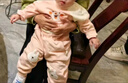 歡喜小熊 寶寶秋季套裝棉分體兩件套兒童秋衣嬰兒外出服幼兒衣服秋裝童裝 俏皮小兔 粉色 100 (建議2-3歲身高90-100cm) 曬單實拍圖
