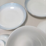 若嵐骨瓷碗家用新款輕奢景德鎮餐具好看吃飯的碗十碗十盤(pán)碗碟套裝 10碗10盤(pán)(4.5英寸高腳碗+7盤(pán)) 曬單實(shí)拍圖