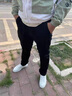 花花公子 西褲男2025新款正裝商務(wù)男士休閑直筒褲垂順抗皺易打理修身男褲 黑色 31 曬單實(shí)拍圖