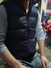左斯客背心保暖棉外套襖子馬甲男冬季韓版修身棉馬夾青少年精神小伙社會(huì ) 黑色 M 曬單實(shí)拍圖