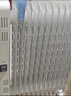 美的（Midea）【白玉】取暖器/電暖器/電暖氣家用/烤火爐/13片大面積/電熱油汀/油酊/電熱器/電熱取暖器HYX22N 曬單實(shí)拍圖