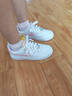 耐克NIKE女子大童休閑鞋 AIR FORCE 1 運動(dòng)鞋CT3839-115白/粉白 37.5 曬單實(shí)拍圖