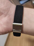 JINGZ適用小米手環(huán)7表帶 NFC尼龍編織腕帶 單圈男女配件 回環(huán)編織黑色 曬單實(shí)拍圖