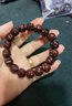 藝芝林正宗印度小葉紫檀手串純手工無(wú)相珠異形高油密單圈男女文玩手鏈 無(wú)相款10*11 曬單實(shí)拍圖