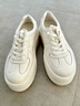 他她（TATA）燕麥餅干厚底小白鞋女鞋增高休閑板鞋春季新款 米白 38 曬單實(shí)拍圖