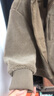 杰克·瓊斯（JACK&JONES）男裝秋季寬松搖粒絨立領(lǐng)夾克加厚外套男款毛絨棉服棉衣224409035 栗褐色E10 常規(guī) 栗褐色E10 L 180 曬單實(shí)拍圖