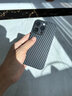 蘋果14promax手機殼iPhone14pro碳纖維紋保護套超薄磨砂外殼14防指紋簡約鏡頭全包 【炫酷黑】 蘋果14Pro Max 曬單實拍圖