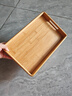 半物生活日式家用托盤(pán)茶盤(pán)長(cháng)方形帶提手功夫茶托竹制茶托盤(pán)茶壺水杯收納盤(pán) 曬單實(shí)拍圖