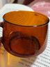 Kinto 日本品牌茶杯琥珀色把手復古咖啡杯耐熱玻璃水杯辦公室茶水 把手款 270ml 曬單實拍圖
