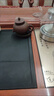 烏金石茶盤嵌入式茶臺內(nèi)嵌式蓋板茶盤石材茶臺茶盤帶排水托盤茶海 拉絲定制570*370*20mm 曬單實拍圖