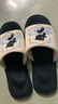 野獸派家居（tbh）拖鞋男 都市野獸開(kāi)口拖鞋室內家居鞋子情侶夏季涼拖 都市野獸開(kāi)口拖鞋 黑豹先生 36-37 曬單實(shí)拍圖