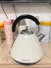 摩飛電器（Morphyrichards） 英國(guó)摩飛燒水壺家用大容量不銹鋼電燒水壺開(kāi)水壺MR7456A 1.5L MR7076A白色 曬單實(shí)拍圖