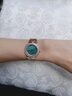歐品客瑞士認證品牌手表女士簡(jiǎn)約氣質(zhì)小綠纖薄時(shí)尚小巧鑲鉆金色女士腕表 孔雀綠面【進(jìn)口機芯全國聯(lián)?！?曬單實(shí)拍圖