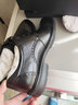 金利來(lái)男鞋秋季新款男士英倫軟底商務(wù)正裝英倫風(fēng)耐磨單鞋真皮低幫皮鞋男 黑色58013025001A 42 曬單實(shí)拍圖