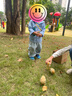 G.DUCKKIDS小黃鴨男童長袖襯衣兒童嬰兒小童棉襯衫2025夏季外套寶寶韓版襯衫 挖機(jī)襯衫蘭 110 cm 曬單實(shí)拍圖