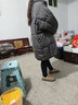 妙奕嘉棉服女2024年新款秋冬季女裝外套棉衣棉襖羽絨棉服女士中長(zhǎng)款時(shí)尚 韓版寬松純灰色中長(zhǎng)款棉服 M 【建議115-135斤】 曬單實(shí)拍圖