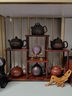 京嘉盛博古架中式多寶閣紫砂壺茶具架盆景擺件榫卯結(jié)構(gòu)實(shí)木架子 酸枝木榫卯前后臺(tái) 曬單實(shí)拍圖