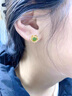 紅妝諾 送對象和田玉如意耳釘女銀新中式耳飾國風(fēng)耳環(huán)送女友七夕禮物女 【碧落如意】耳釘E3522 520禮物【禮盒包裝】 曬單實(shí)拍圖