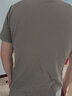 皮爾卡丹純棉t恤男士夏季商務高端POLO.衫絲光棉短袖男翻領老虎頭體恤 卡其灰 XL 180【建議140-160斤】 曬單實拍圖