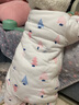 wua.wua嬰兒衣服夏季連體衣春秋新生兒套裝秋夾棉男女寶寶睡衣薄款空調(diào)服 粉松鼠+粉森林【四季 20-28度】 73cm （適合6-9月 體重14-18斤） 曬單實(shí)拍圖