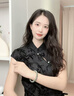 柚霓真海南無相星月菩提手串男女原生態(tài)石玉料文玩情人節(jié)老公老婆禮物 【J218-綠幽靈無相星月】 曬單實拍圖