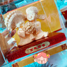 鉑悅璽熙 絨沙金結(jié)婚禮物送新人創(chuàng)意實用新婚擺件送閨蜜朋友訂婚紀(jì)念定制禮品送朋友婚房裝飾品 絨沙金大號百年好合公仔（升級版水晶底座） 曬單實拍圖