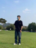 國際米瀾【輕奢男裝】高檔品牌美式復(fù)古牛仔褲男潮牌寬松直筒褲子 藍(lán)色A款 28 90-105斤 曬單實拍圖