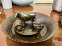 一紀(jì)（KAZUNORI）手工福豬茶寵家用可愛(ài)可養(yǎng)茶玩茶道小擺件銅茶具配件創(chuàng)意精品茶藝生肖禪意復(fù)古茶寵 小豬茶寵 曬單實(shí)拍圖