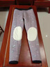 曼之伴（Manzhiban）蠶絲棉褲護(hù)膝冬季加厚駝絨棉褲女保暖打底褲外穿女  麥穗花 (蠶絲+護(hù)膝) XL (80-100斤) 曬單實(shí)拍圖