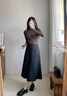CAMILA KSENIA小皮鞋女2025新款百搭時(shí)尚夏季防滑厚底復古柔軟英倫風(fēng)軟底樂(lè )福鞋 黑色 36 曬單實(shí)拍圖