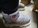 加仕高加熱鞋充電可行走男女同款電暖加熱暖腳寶發(fā)熱鞋戶(hù)外保暖防護防寒 卡其色-36-37碼 曬單實(shí)拍圖