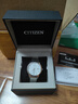 西鐵城(CITIZEN)手表 光動能不銹鋼帶折疊扣情侶表 白盤鋼帶男表BM7300-50A 曬單實拍圖