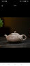 吉羊 宜興柴燒窯變紫砂壺全手工收藏茶壺紫砂功夫茶具 龍游天際 翡翠金砂 220ml 曬單實(shí)拍圖